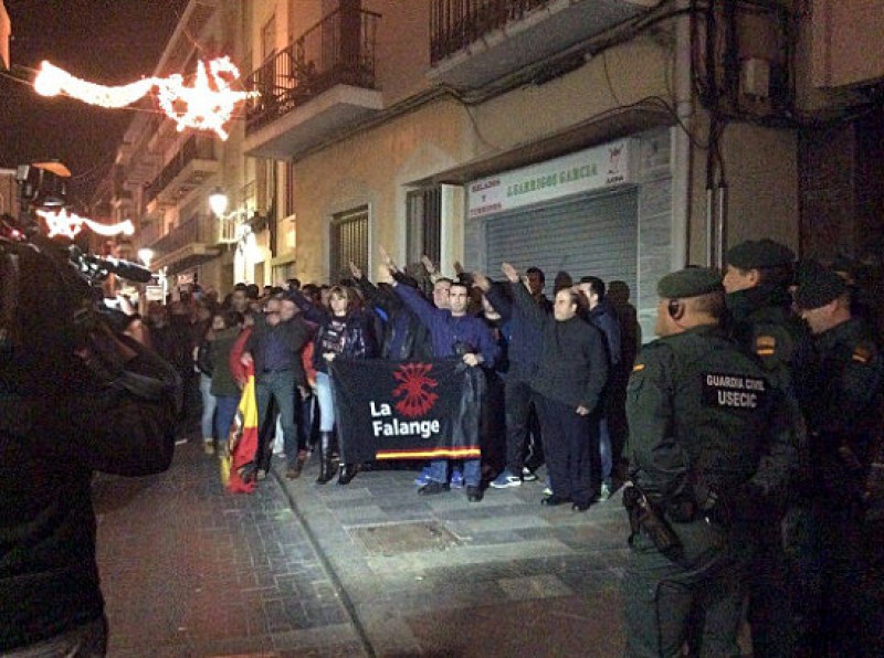 Supporters of Franco emerge from the shadows in Callosa de Segura