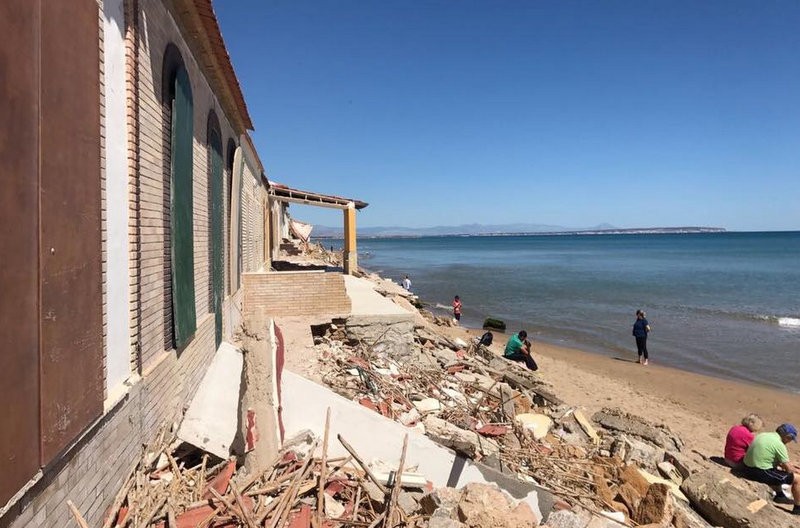 Babilonia home owners in Guardamar to pay for storm damage repairs