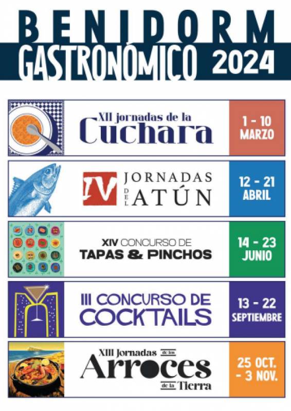 From March 1 Benidorm celebrates the best of gastronomy in 2024