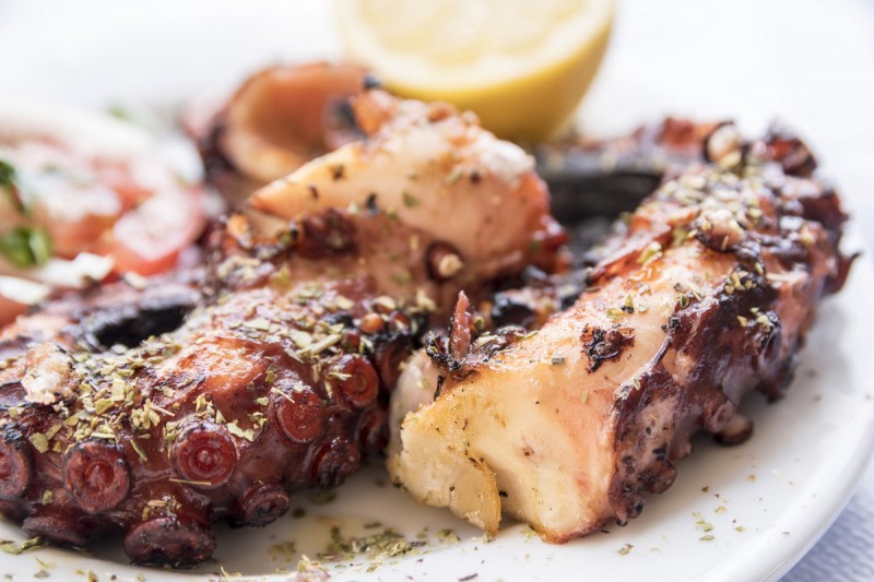 Tapas to try in the Region of Murcia: octopus