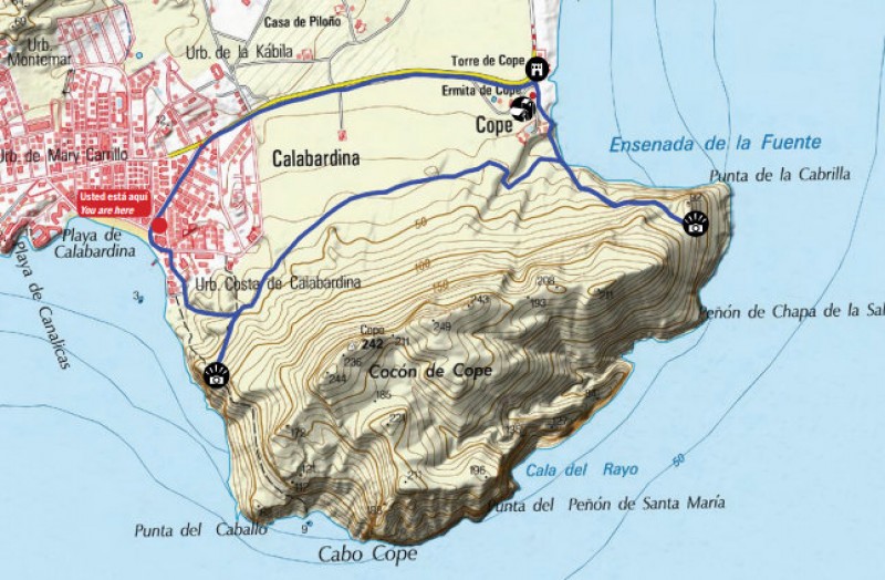 Walking in Águilas: the headland of Cabo Cope