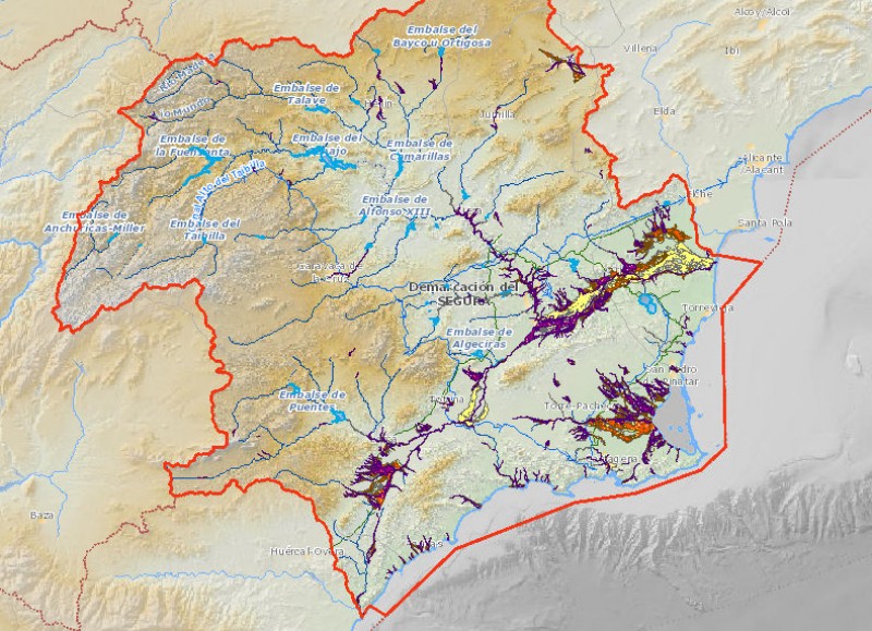 How liable is your area of the Costa Cálida to flooding?