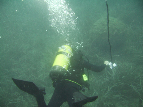 Cartagena anti-mines divers destroy 300 kilo Civil War mine