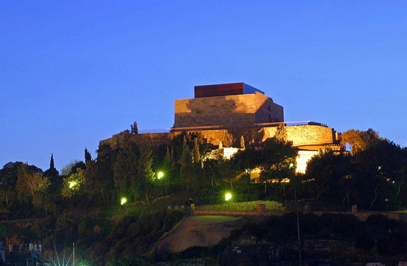 The Castillo de la Concepción, a hilltop fortress at the highest point in the historic city of Cartagena