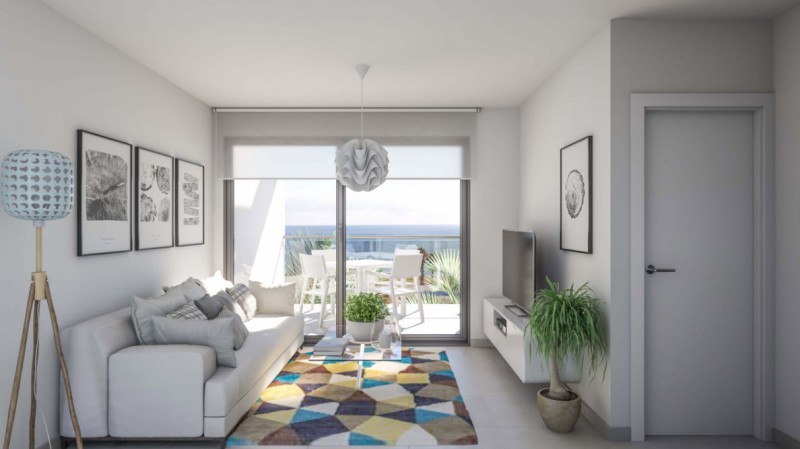 Move in this summer to brand new beachfront homes in Puerto de Mazarrón 
