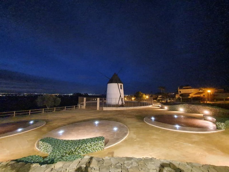 <span style='color:#780948'>ARCHIVED</span> - Rojales restores historic windmill and creates attractive garden area