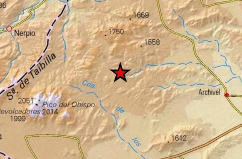 <span style='color:#780948'>ARCHIVED</span> - Seven minor earthquakes in under 36 hours in north-west Murcia