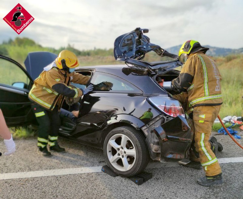 <span style='color:#780948'>ARCHIVED</span> - Multiple car crash due to wild boar on N-332 near Denia on the Costa Blanca