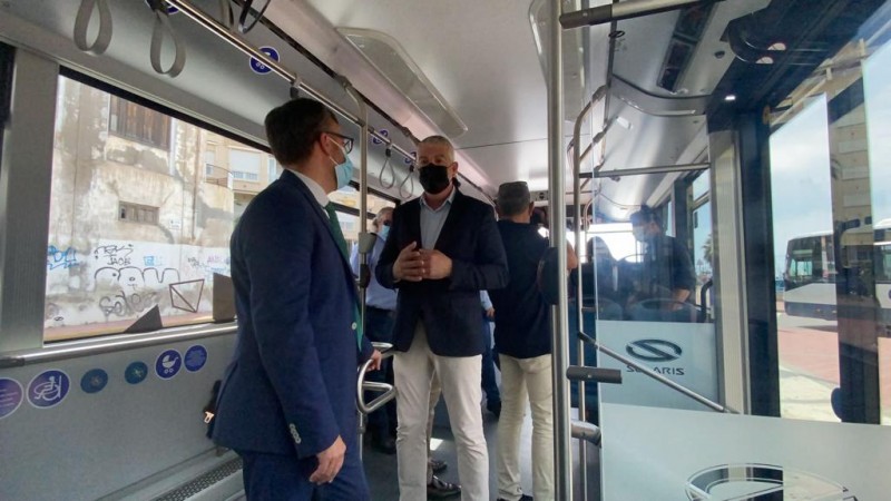 <span style='color:#780948'>ARCHIVED</span> - Torrevieja trials electric bus on urban routes to reduce emissions and embrace cleaner technology