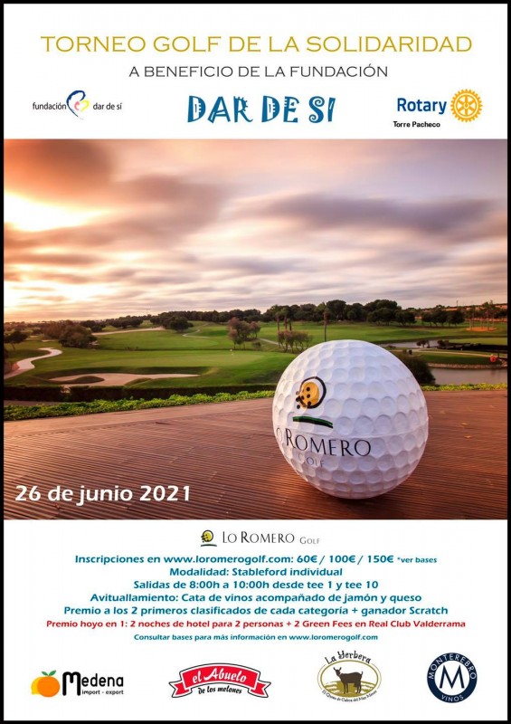 <span style='color:#780948'>ARCHIVED</span> - Solidarity Golf Tournament at Lo Romero Golf to help those with mental disabilities