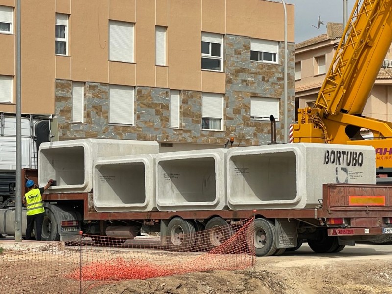 <span style='color:#780948'>ARCHIVED</span> - Major flood-prevention project in San Javier to be completed by the end of July