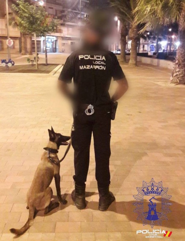 <span style='color:#780948'>ARCHIVED</span> - Mazarron police preparing canine unit for duty