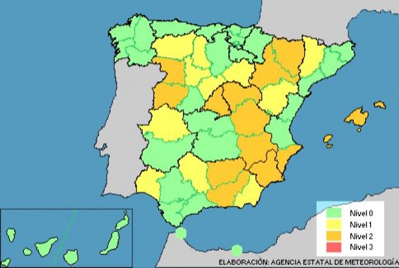 <span style='color:#780948'>ARCHIVED</span> - Extreme temperatures to hit Alicante from Thursday