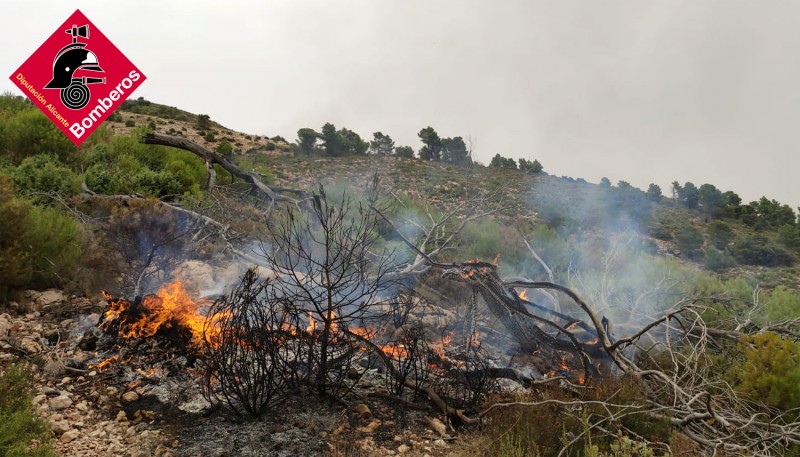 <span style='color:#780948'>ARCHIVED</span> - High risk of wildfires in the Comunidad Valenciana over the next few days