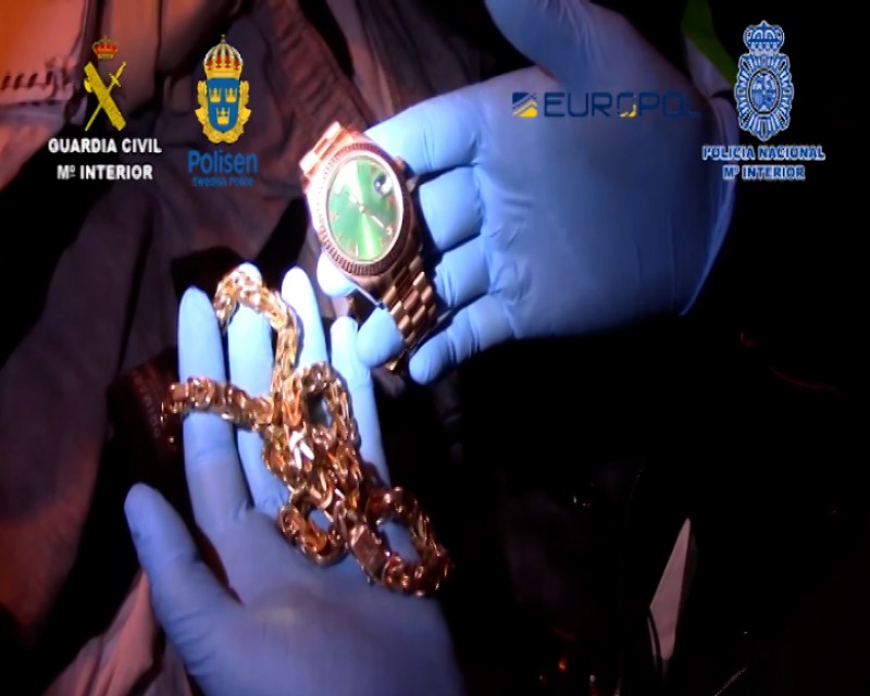 <span style='color:#780948'>ARCHIVED</span> - 71 members of Swedish drug trafficking group arrested in Alicante and Málaga