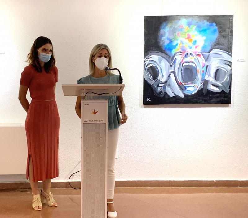 <span style='color:#780948'>ARCHIVED</span> - Enredadas art exhibition in Aguilas Culture House: September 3 to 30
