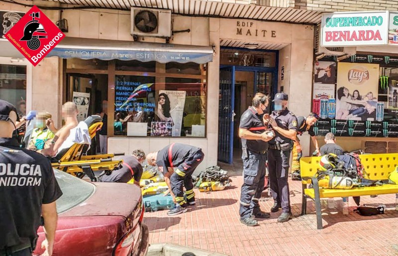 <span style='color:#780948'>ARCHIVED</span> - Two semi-conscious workers rescued from Benidorm water cistern