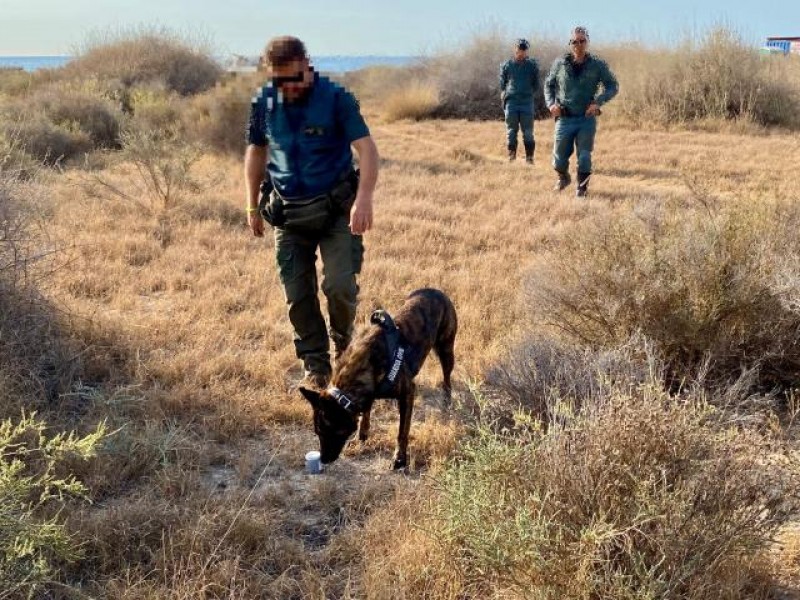 <span style='color:#780948'>ARCHIVED</span> - Police inspect El Campello dog beach following reports of pet poisoning