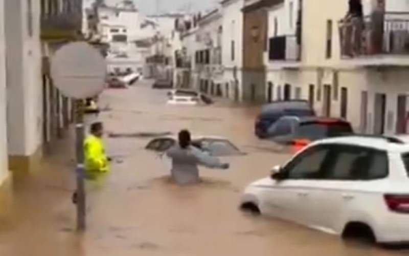<span style='color:#780948'>ARCHIVED</span> - Catastrophic floods in Huelva, Andalusia: red weather warnings as region receives more rain than expected