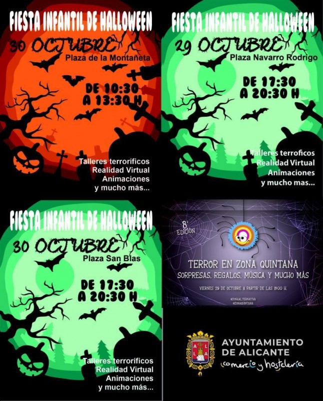 <span style='color:#780948'>ARCHIVED</span> - Spooky open-air Halloween celebrations in Alicante to boost local trade