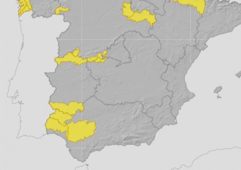 <span style='color:#780948'>ARCHIVED</span> - Aemet issues weather warnings in Andalusia: October 29 and 30
