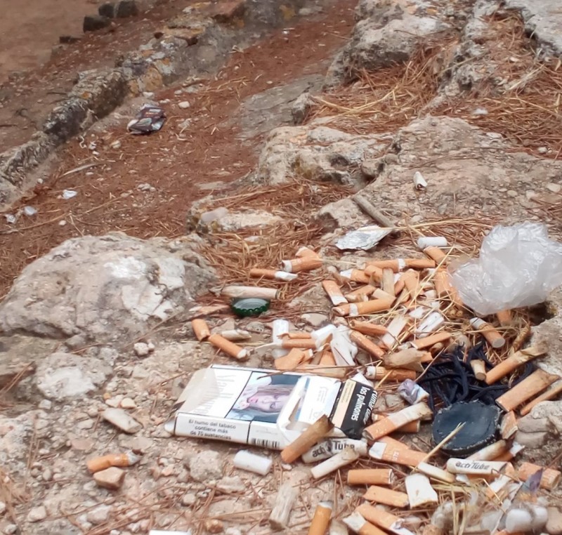 <span style='color:#780948'>ARCHIVED</span> - One million cigarette butts cleared from Denia beach and recycled
