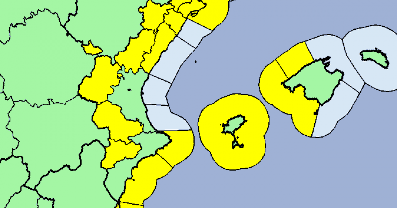 <span style='color:#780948'>ARCHIVED</span> - Yellow warning for wind and storms: Valencia region weekend weather November 26-28