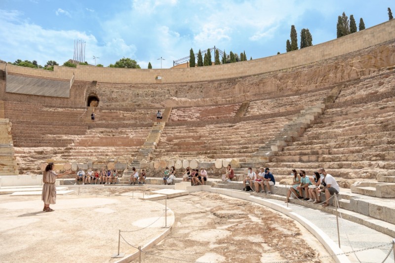<span style='color:#780948'>ARCHIVED</span> - Bank holiday guided tours at the Roman Theatre Cartagena: December 5 and 6