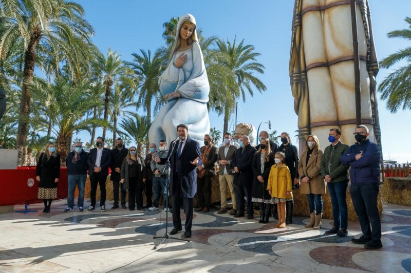 <span style='color:#780948'>ARCHIVED</span> - Alicante unveils its record-breaking giant nativity scene