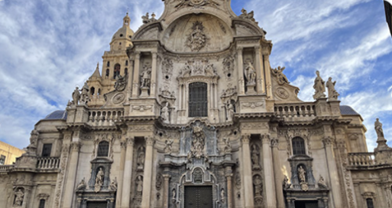 <span style='color:#780948'>ARCHIVED</span> - Scaffolding to cover Murcia Cathedral for ten months