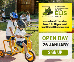 <span style='color:#780948'>ARCHIVED</span> - Open day at El Limonar International School Murcia Wednesday 26th January 2022