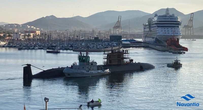 <span style='color:#780948'>ARCHIVED</span> - Isaac Peral submarine passes further set of tests in Cartagena