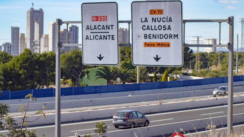 <span style='color:#780948'>ARCHIVED</span> - Valencia government once again rejects Benidorm bid for section of N-332 ownership