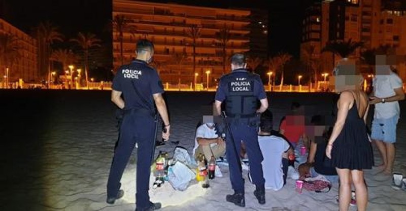 ! Alicante Today - Alicante City Police Continue To Battle Weekend ...