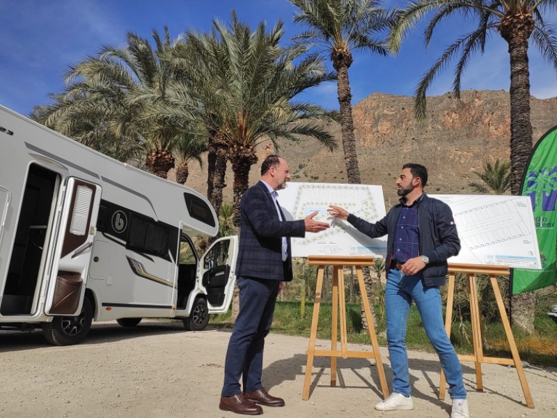 <span style='color:#780948'>ARCHIVED</span> - Orihuela unveils plans for two new motorhome overnight stay sites