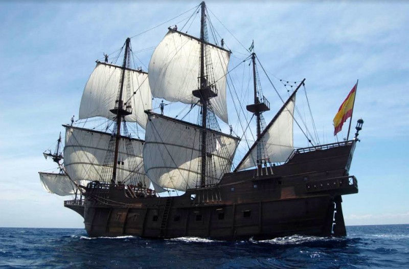 <span style='color:#780948'>ARCHIVED</span> - Galleon Andalucia returns to Valencia Port for visits: March 9 to 20