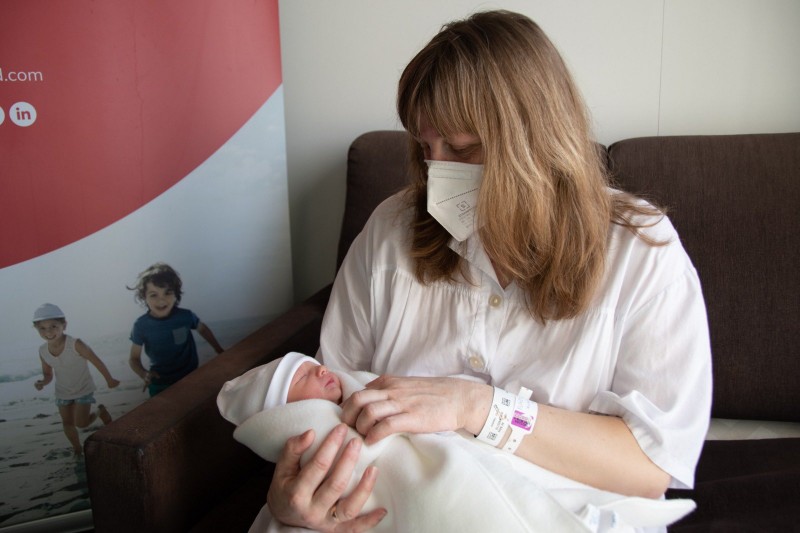 <span style='color:#780948'>ARCHIVED</span> - Denia Hospital welcomes first baby born to fleeing Ukrainian in Spain