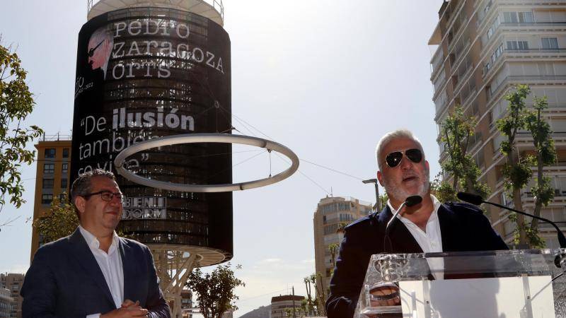 <span style='color:#780948'>ARCHIVED</span> - Benidorm unveils its giant 22-metre high LED billboard tower