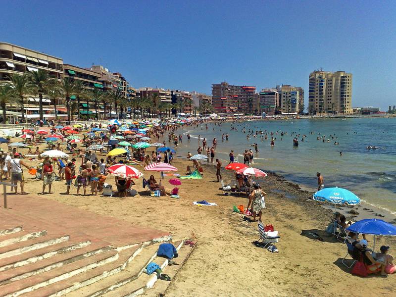 Pensioner drowns on Torrevieja beach