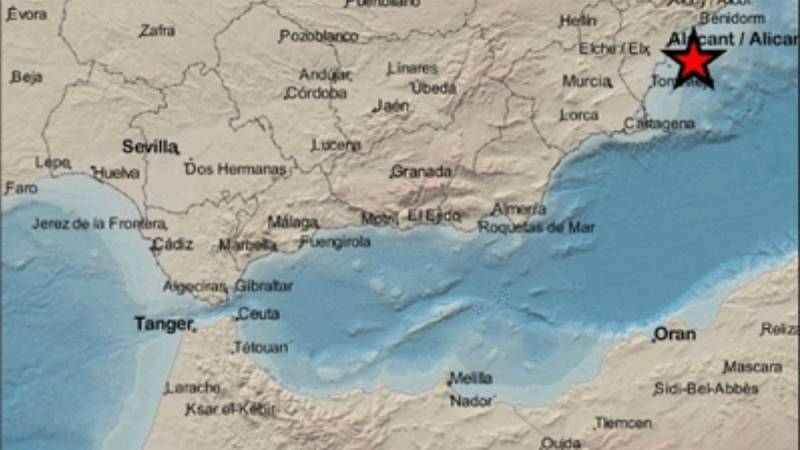 <span style='color:#780948'>ARCHIVED</span> - Mini earthquake recorded off the coast of Alicante