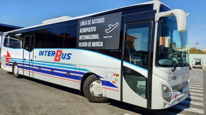 Corvera airport summer bus service starts today with a new timetable