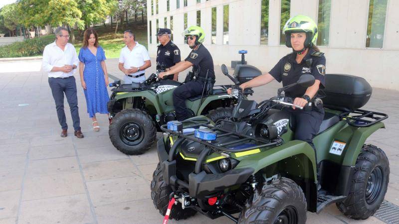 <span style='color:#780948'>ARCHIVED</span> - Cops on quads will patrol Benidorm beaches this summer