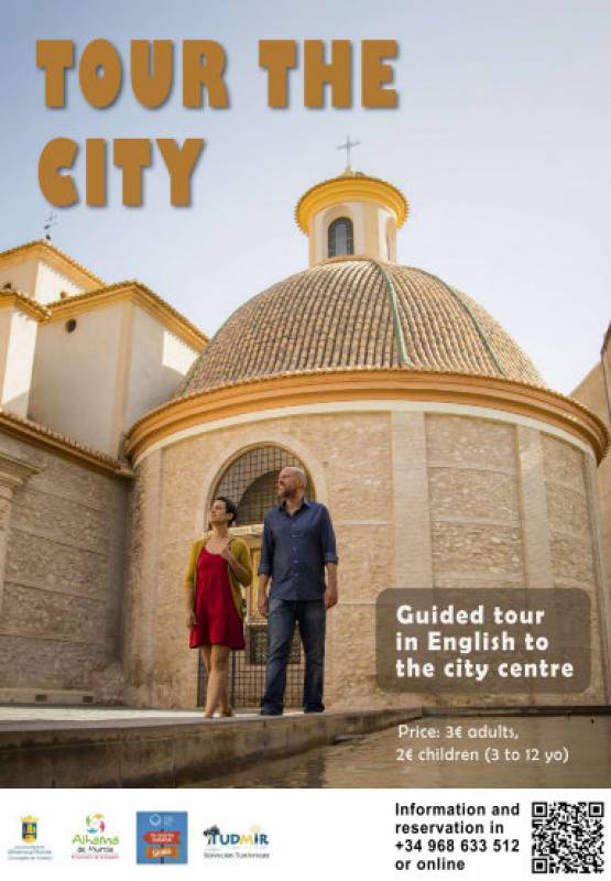 November 19 Guided tour IN ENGLISH of the town centre of Alhama de Murcia
