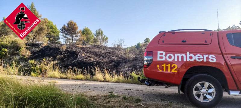 <span style='color:#780948'>ARCHIVED</span> - Forest fire in Alicante