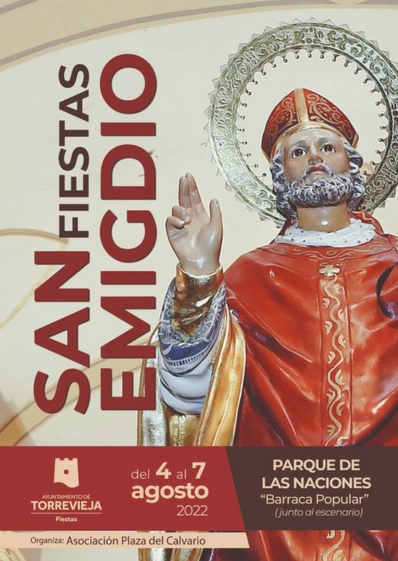 <span style='color:#780948'>ARCHIVED</span> - Torrevieja Festival of San Emigdio: August 4 to 7