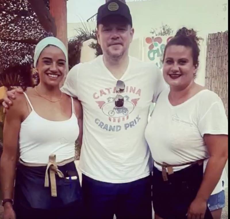 <span style='color:#780948'>ARCHIVED</span> - Hollywood A-Lister Matt Damon enjoys Spanish break in Javea on the Costa Blanca