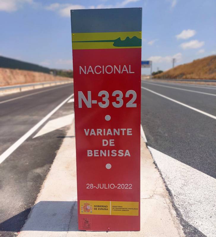 N-332 Benissa bypass opens following 38 million euro investment