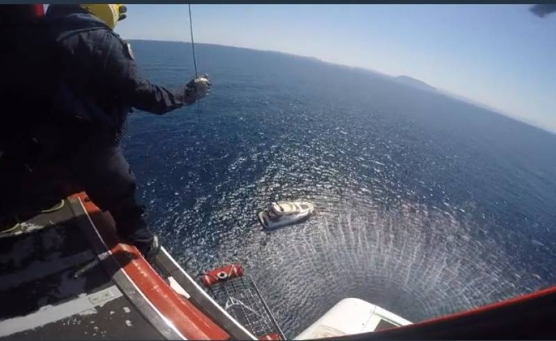 Spanish fishermen save man from heart attack on ghost yacht