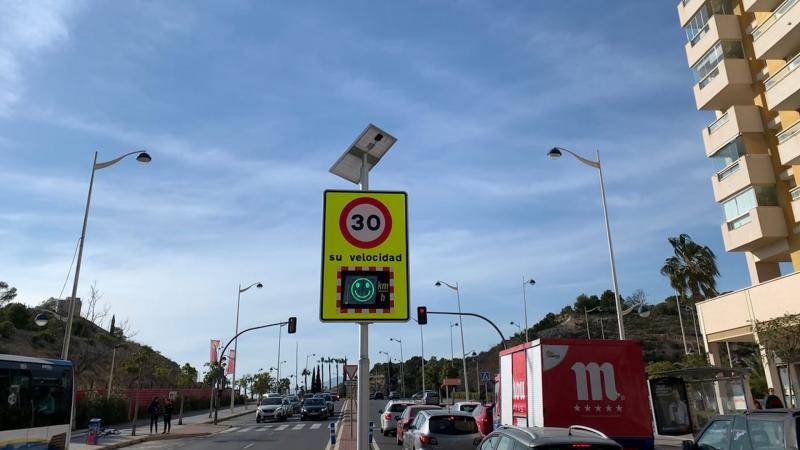 Benidorm traffic measures cut average speed by more than a quarter