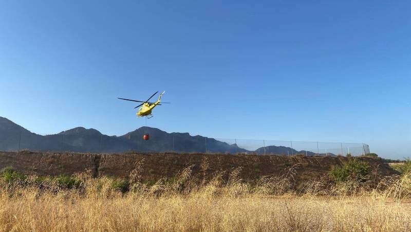 <span style='color:#780948'>ARCHIVED</span> - Lightning strike starts horrendous forest fire in Jumilla